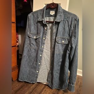 J. Crew Denim Button Up